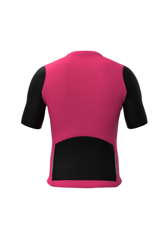 Maillot Hombre Manga Corta PROM Rosa Fluor