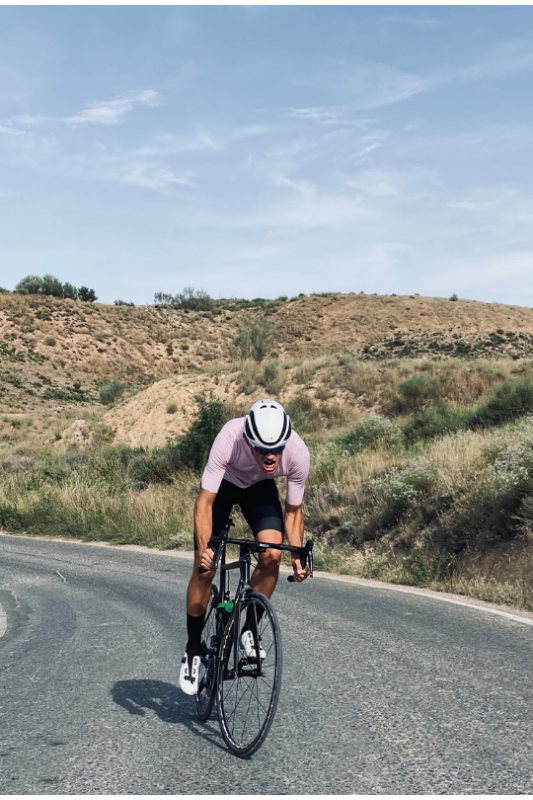 Maillot Hombre PORTALET Manga Corta Rosa